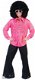 Disco ruches blouse roze maat 48-50 52-54 56-58 - 1 - Thumbnail