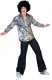 Disco ruches blouse zilver maat 48-50 52-54 56-58 - 1 - Thumbnail