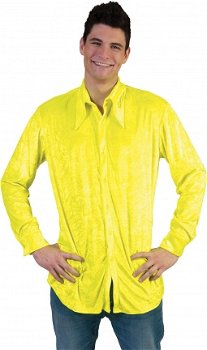 Shirt neon yellow maat 48-50 52-54 56-58 - 1