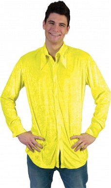 Shirt neon yellow maat 48-50 52-54 56-58