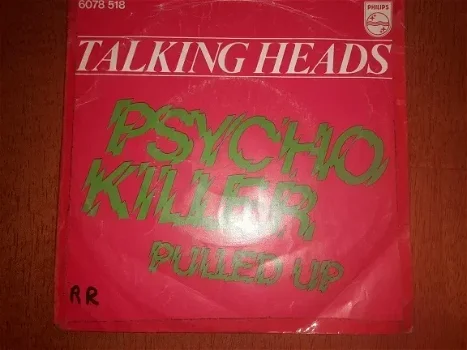 Vinyl Talking Heads ‎– Psycho Killer - 0