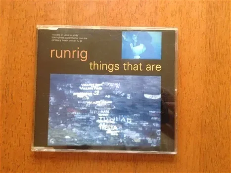 Runrig - Things that are - 0