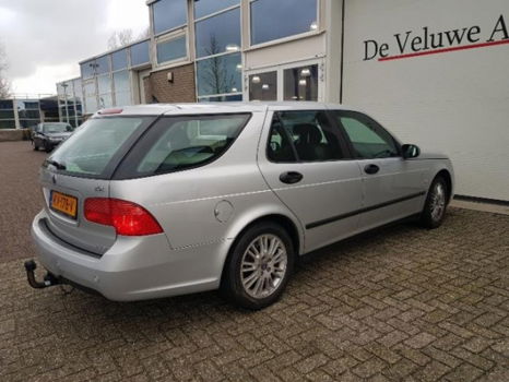 Saab 9-5 Estate - 2.0t Linear leder / stoelverwarming / trkhk / pdc / clima / xenon / parrot / 2006 - 1