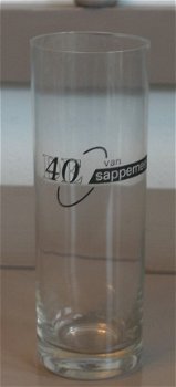 drinkglas van 'de 40 van Sappemeer' - 1