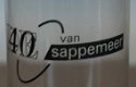 drinkglas van 'de 40 van Sappemeer' - 2 - Thumbnail