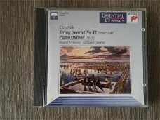 Dvořák* ‎– String Quartet No. 12 "American", Piano Quintet Op. 81