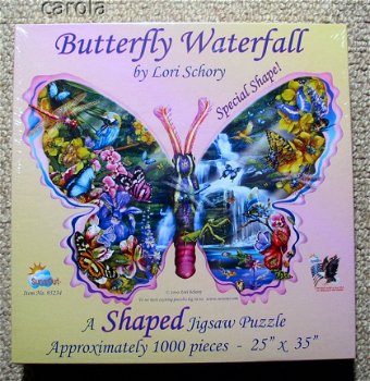 SunsOut - Butterfly Waterfall - 1000 Stukjes Nieuw - 2