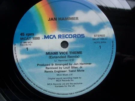 JAN HAMMER MIAMI VICE THEME 3x DOOS 1 - 2