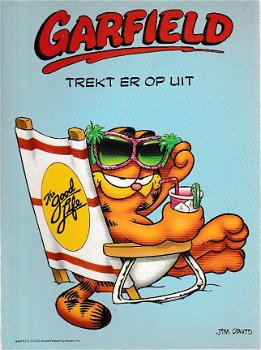 Garfield Trekt er op uit A4 album - 1