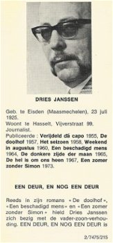 DRIES JANSSEN**EEN DEUR, EN NOG EEN DEUR**TEXTUUR LINNEN - 2