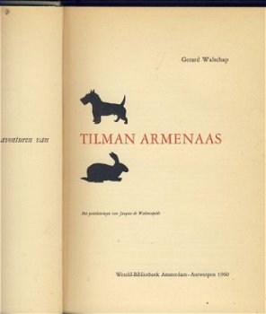 GERARD WALSCHAP**TILMAN ARMENAAS**BLAUWE TEXTUUR LINNEN BOE - 2