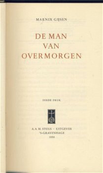 MARNIX GIJSEN**DE MAN VAN OVERMORGEN**GRIJZE TEXTUUR LINNEN - 4