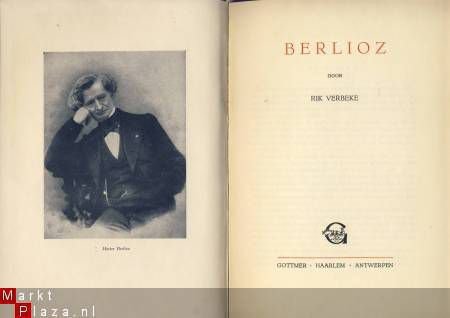 RIK VERBEKE**HECTOR BERLIOZ**COMPONISTENSERIE*GOTTMER - 2