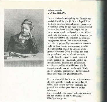 SELMA LAGERLÖF**GÖSTA BERLING**GOESTA BERLING**BLAUWE KARTON - 2