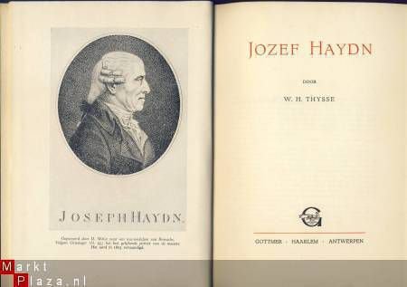 W. H. THYSSE**JOZEF HAYDN*2°*GOTTMER HAARLEM ANTWERPEN - 2