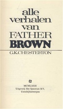 G. K. CHESTERTON**ALLE VERHALEN VAN FATHER BROWN**TEXTUUR LI - 2