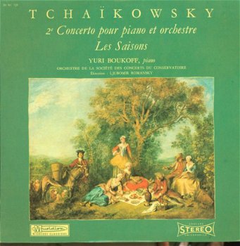 LP - Tchaikowsky - Les Saisons - Yuri Boukoff, piano - 0