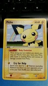 Pichu 21/108 Rare ex power keepers licht gebruikt - 1