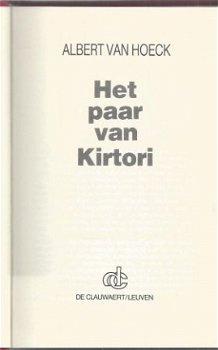 ALBERT VAN HOECK**HET PAAR VAN KIRTORI**RODE TEXTUUR LINNEN* - 4