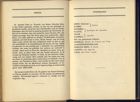 JOOST V.D.VONDEL**VONDELS SPELEN**1.PETER EN PAUWELS.2.3. - 4