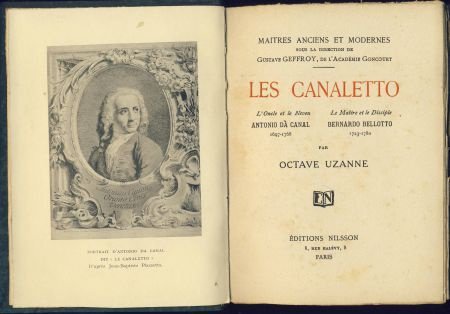 OCTAVE UZANNE**LES CANALETTO**RELIURE HARDCOVER NILSSON** - 2