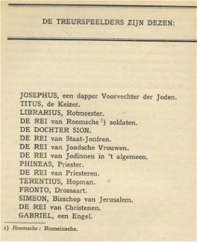 JOOST V.D.VONDEL**VONDELS SPELEN**1.HET PASCHA.2.HIERUSALEM - 4