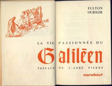 FULTON OURSLER**LA VIE PASSIONNEE DU GALILEEN¨¨MARABOUT HARD - 4