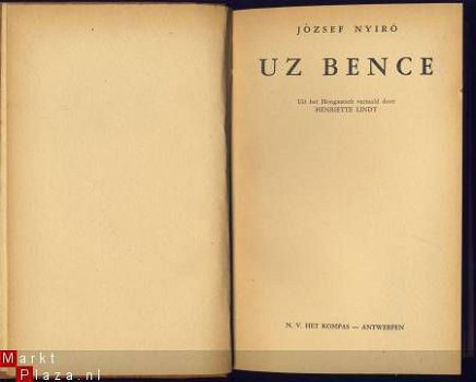 JOZSEF NYIRO**UZ BENCE**HONGAARS AUTEUR**HARDCOVER KOMPAS - 2