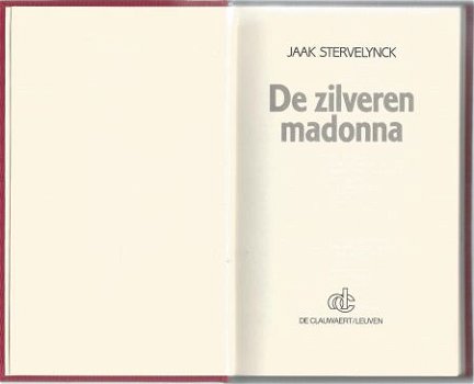 JAAK STERVELYNCK**DE ZILVEREN MADONNA**ROOD TEXTUUR LINNEN - 4