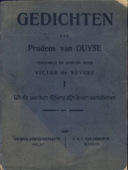 PRUDENS VAN DUYSE**GEDICHTEN**1907**DE SEYN-VERHOUGSTRAETE+C - 1