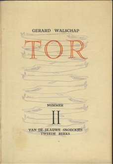 GERARD WALSCHAP**TOR**SOFTCOVER KUNSTSNOECKJES-REEKS**