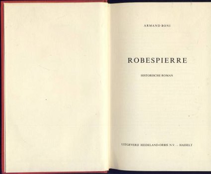 ARMAND BONI** ROBESPIERRE**TEXTUUR LINNEN HEIDELAND-ORBIS - 4