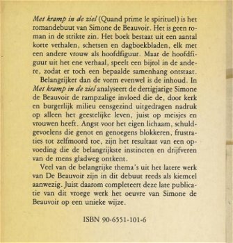 SIMONE DE BEAUVOIR**MET KRAMP IN DE ZIEL*QUAND PRIME LE SPIR - 2