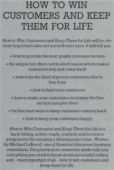 MICHAEL LEBOEUF**HOW TO WIN CUSTOMERS AND KEEP THEM FOR LIFE - 2