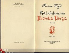 FRANCESCA WRIGHT**HET LIEFDELEVEN VAN LUCRETIA BORGIA**KEURB