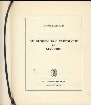 A. VAN HAGELAND**DE BENDEN VAN CARTOUCHE EN MANDRIN**GROENE - 2