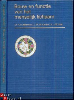 DR. H. P. AKKERMAN+J.KAMPS+H. POST*BOUW EN FUNCTIE MENSELIJK - 1