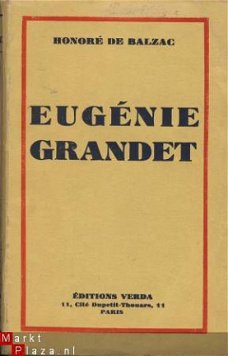 HONORE DE BALZAC**EUGENIE GRANDET**EDITIONS VERDA