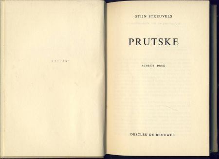 STIJN STREUVELS**PRUTSKE**DESCLEE DEBROUWER**HARDCOVER**1957 - 3