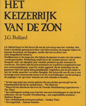 J. G. BALLARD**HET KEIZERRIJK VAN DE ZON**GROENE KARTONNEN H - 2