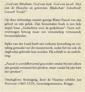 BLAISE PASCAL**GEDACHTEN OVER DE GODSDIENST**HARDCOVER KOK** - 2