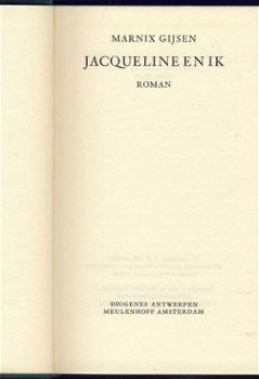 MARNIX GIJSEN**JACQUELINE EN IK**GROENE TEXTUUR LINNEN**DIOG - 4