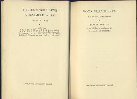 CYRIEL VERSCHAEVE**VERZAMELD WERK ZEVENDE DEEL**VLAANDEREN** - 2