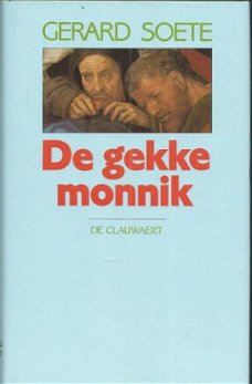 GERARD SOETE**DE GEKKE MONNIK**TEXTUUR LINNEN BOEKBAND CLAUW