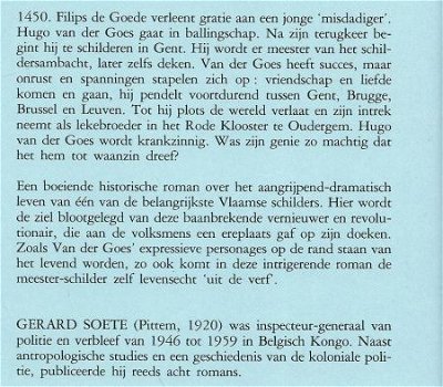 GERARD SOETE**DE GEKKE MONNIK**TEXTUUR LINNEN BOEKBAND CLAUW - 2