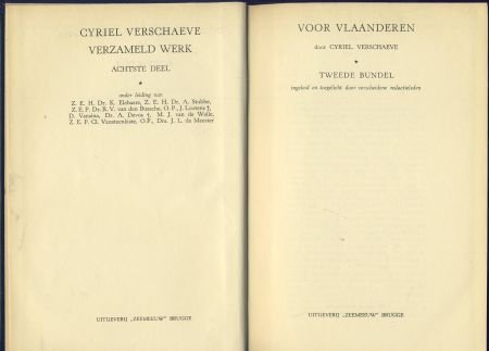 CYRIEL VERSCHAEVE**VERZAMELD WERK ACHTSTE DEEL**VLAANDEREN** - 2