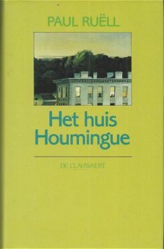 PAUL RUËLL**HET HUIS HOUMINGUE**GROEN TEXTUUR LINNEN*GOUDOPD - 1