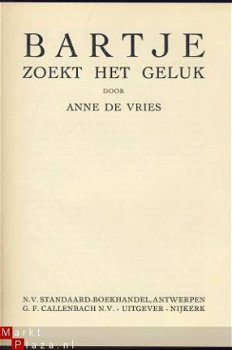 ANNE DEVRIES**BARTJE ZOEKT HET GELUK**UITGESPROK.LINNEN BOEK - 2