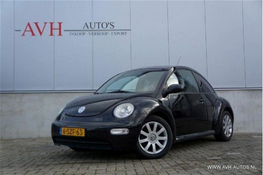 Volkswagen New Beetle - 1.9 TDI Highline , Leer + schuifdak - 1
