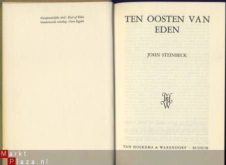 JOHN STEINBECK**TEN OOSTEN VAN EDEN**LG HOLKEMA EN WARENDORF - 2